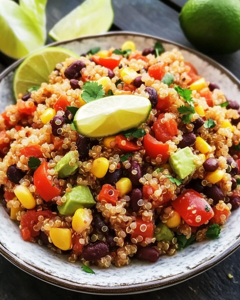 Amazing Mexican Quinoa Salad