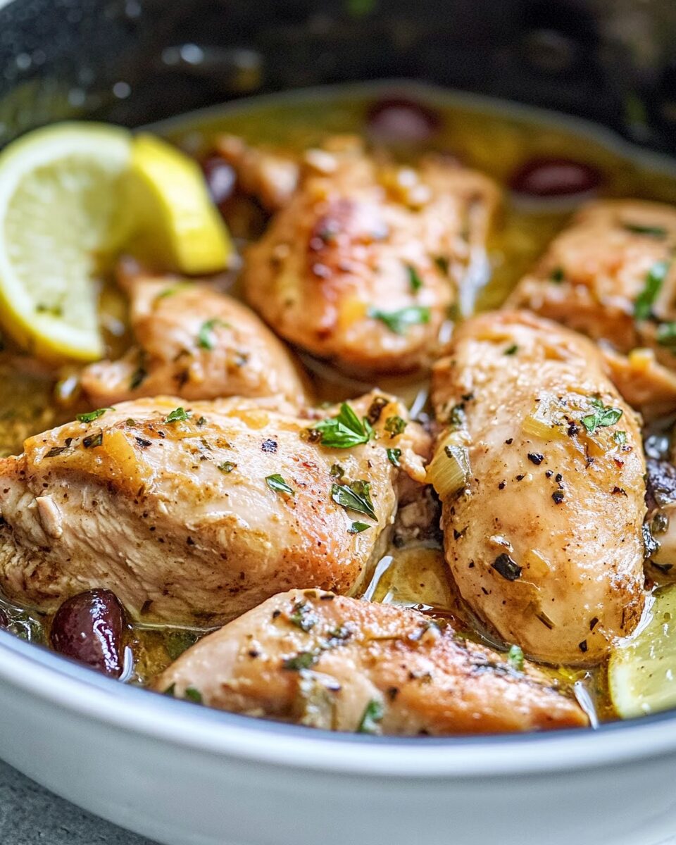 Crockpot Italian Chicken