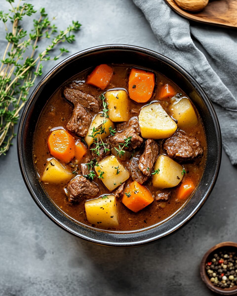 Crockpot Stew Casserole