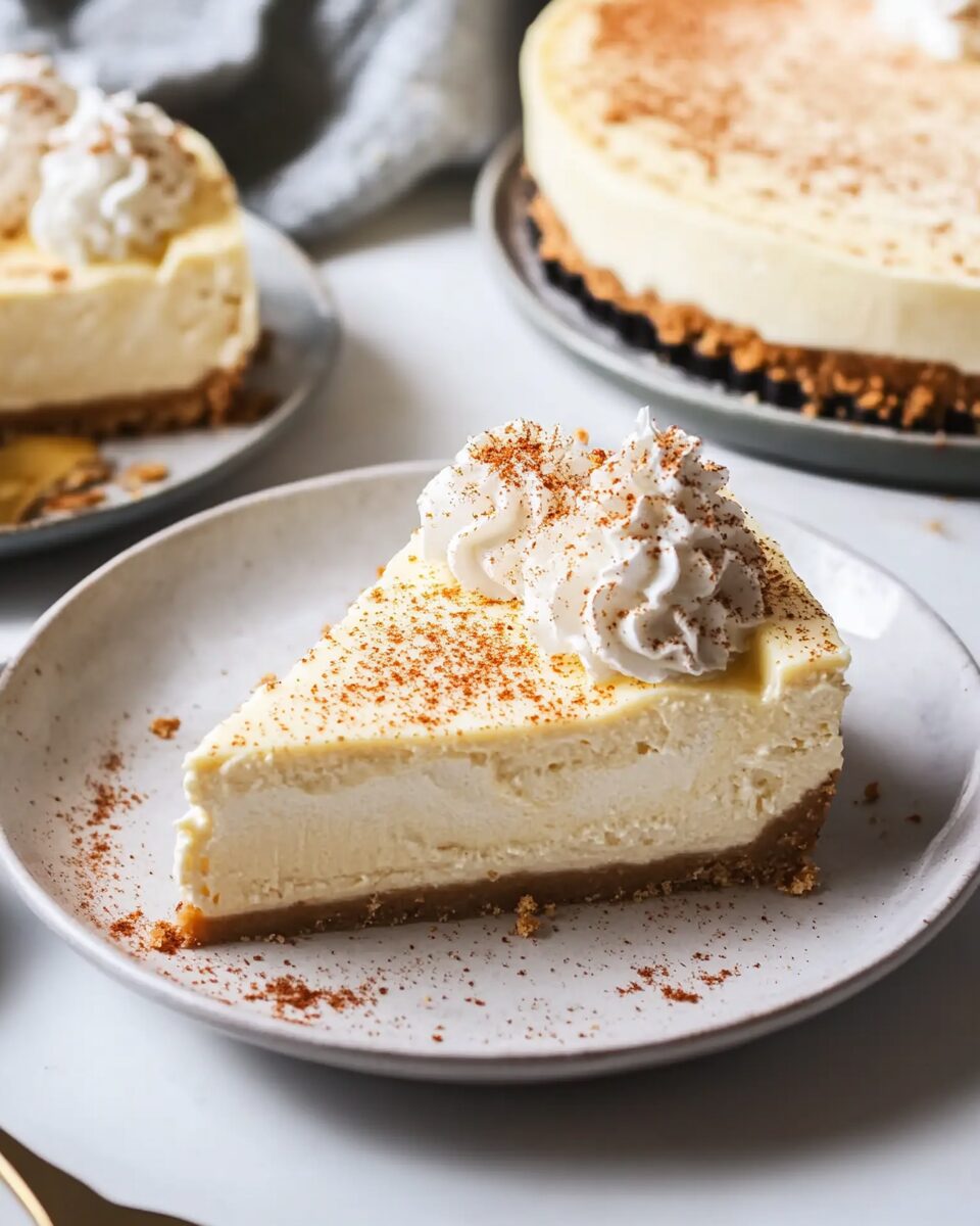 Eggnog Cheesecake