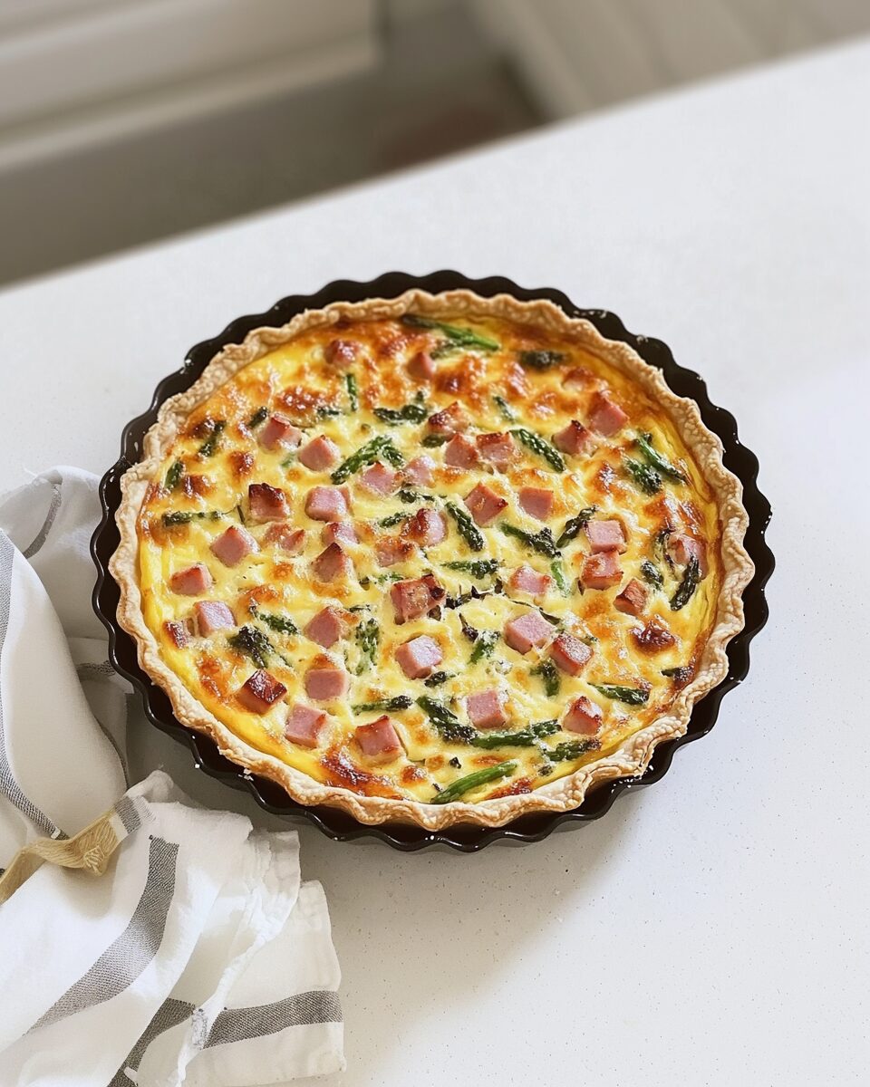 Ham and Cheese Quiche
