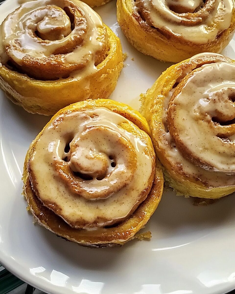 ​Pumpkin Cinnamon Rolls