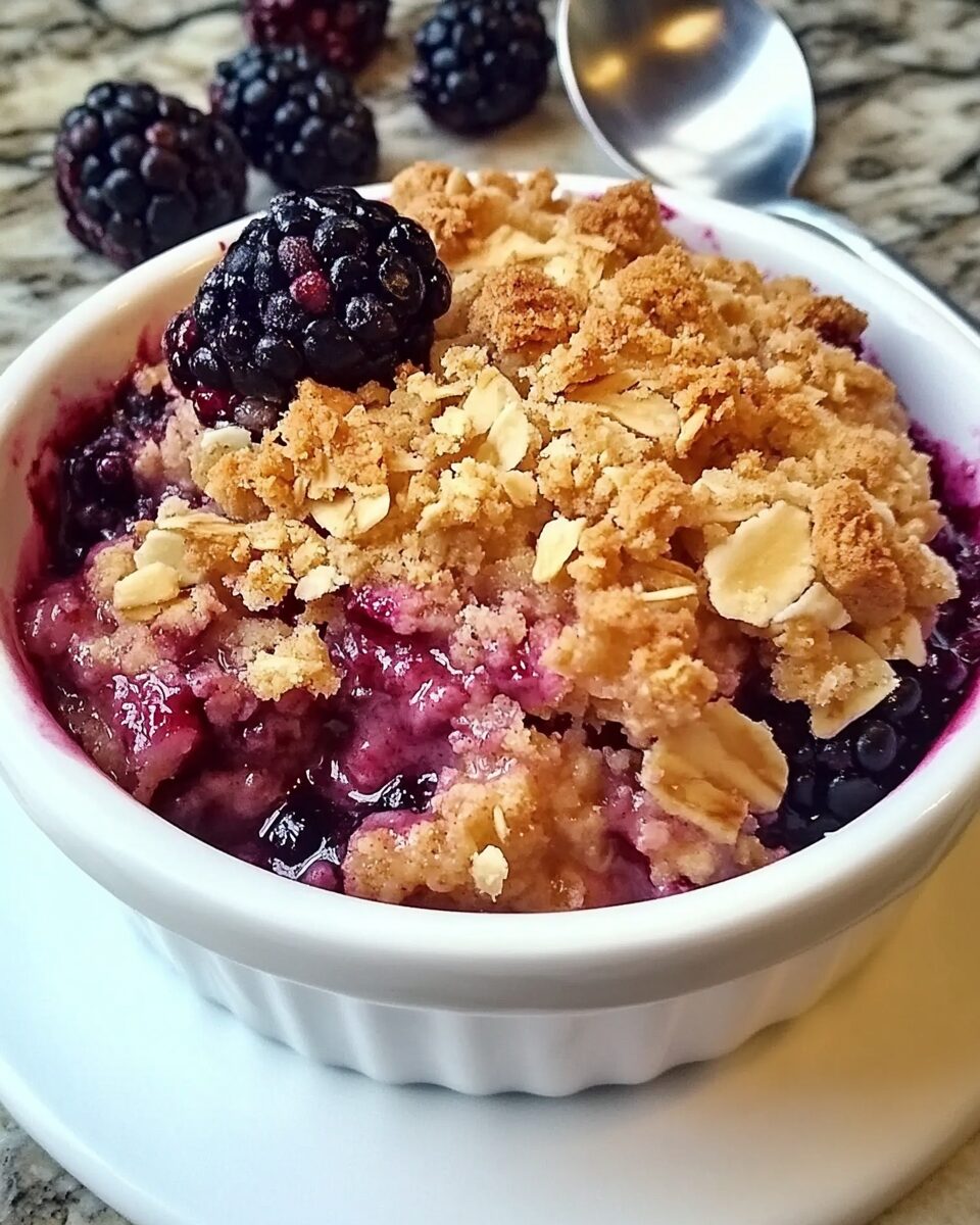 Blackberry Crisp