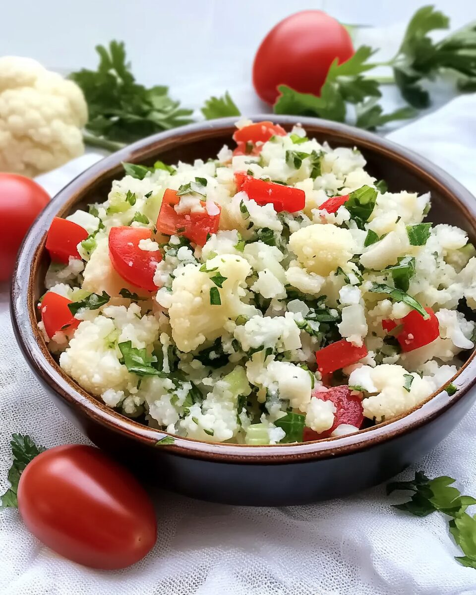 Cauliflower Tabbouleh
