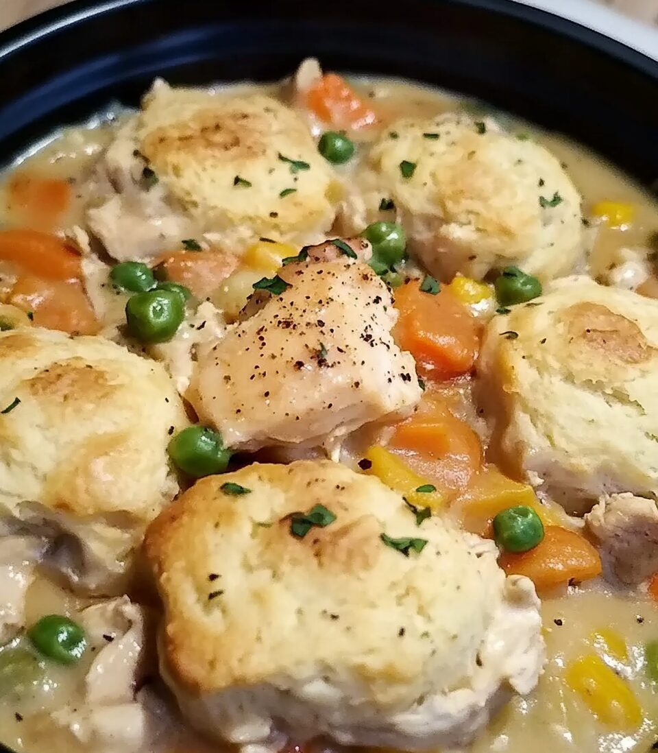 Chicken and Biscuit Casserole