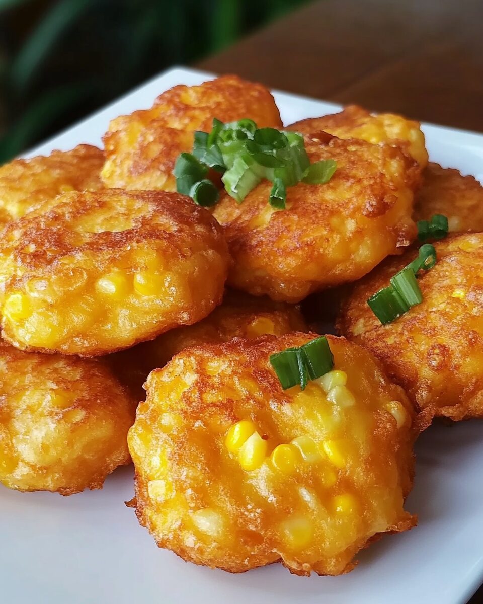 Fresh Sweet Corn Fritters
