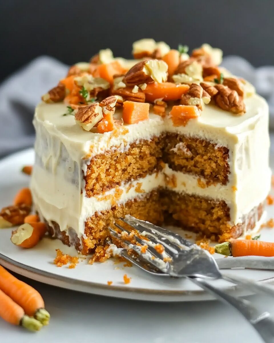 Paleo Raw Carrot Cake