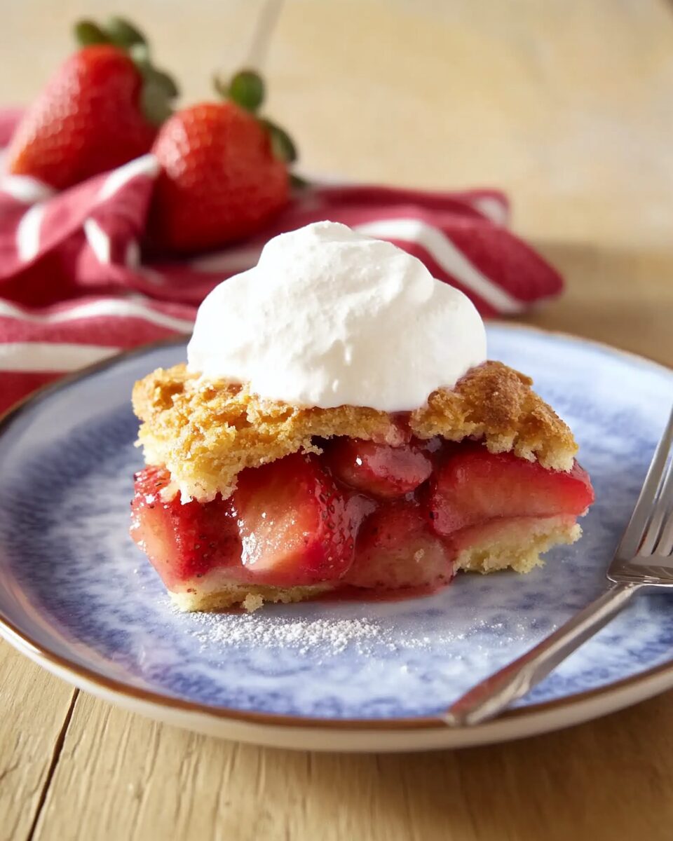 Paleo Strawberry Rhubarb Shortcake