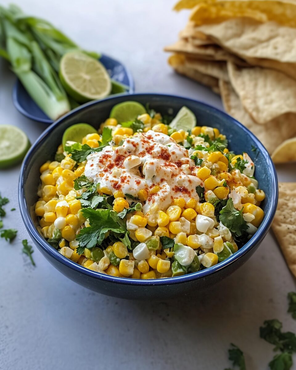 Spicy Mexican Street Corn Salad