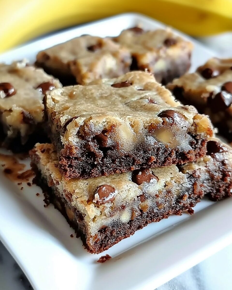 Banana Bread Brownies