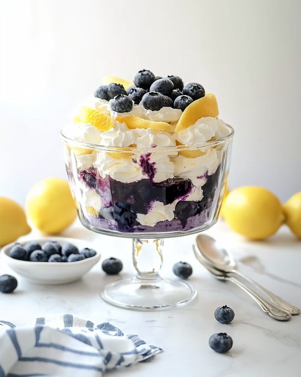 Blueberry Lemon Trifle