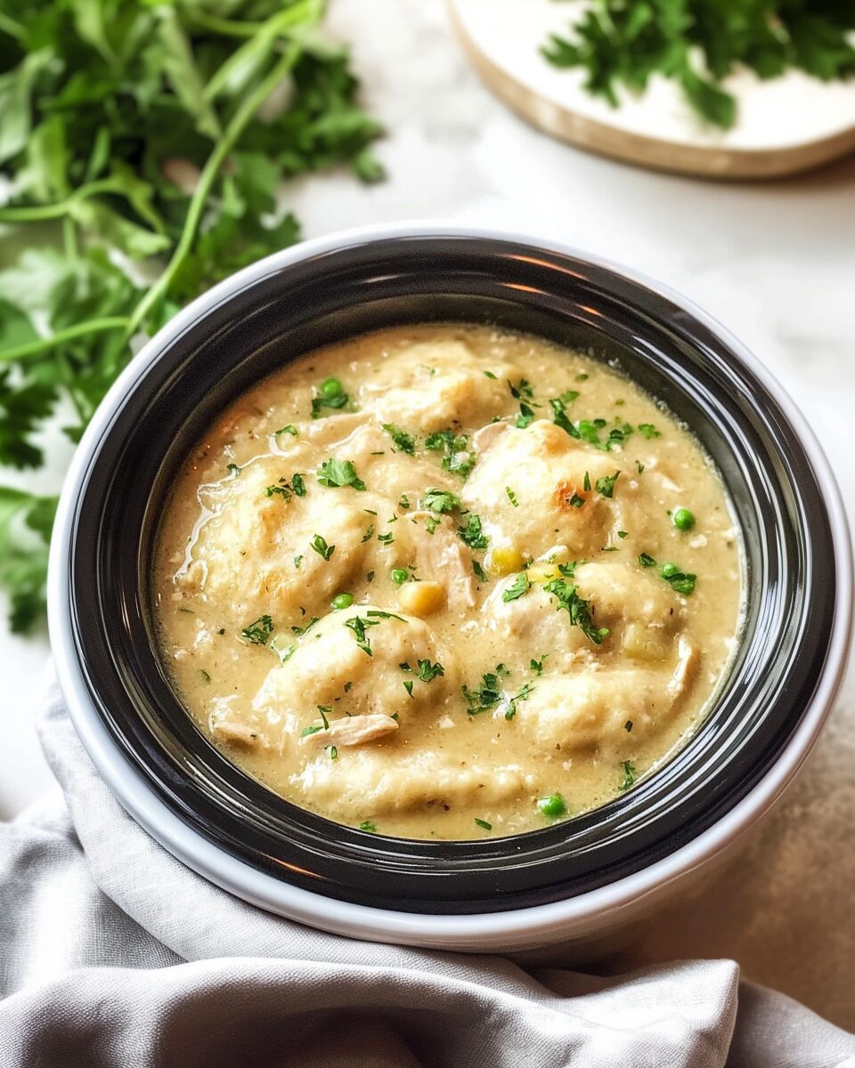 Crockpot Chicken and Dumplings
