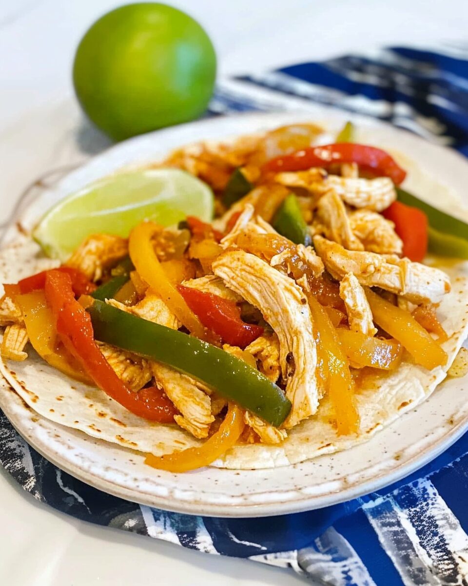 Crock Pot Chicken Fajitas