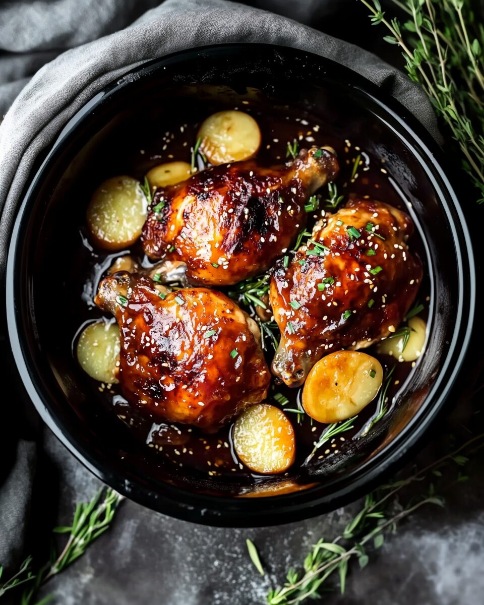 Crockpot Honey Garlic Chicken