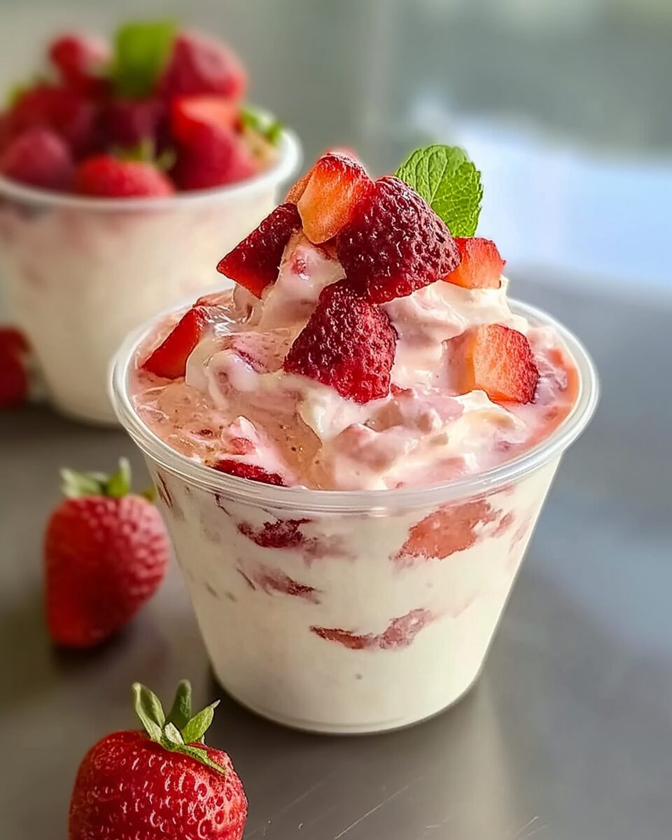 Fresas con Crema