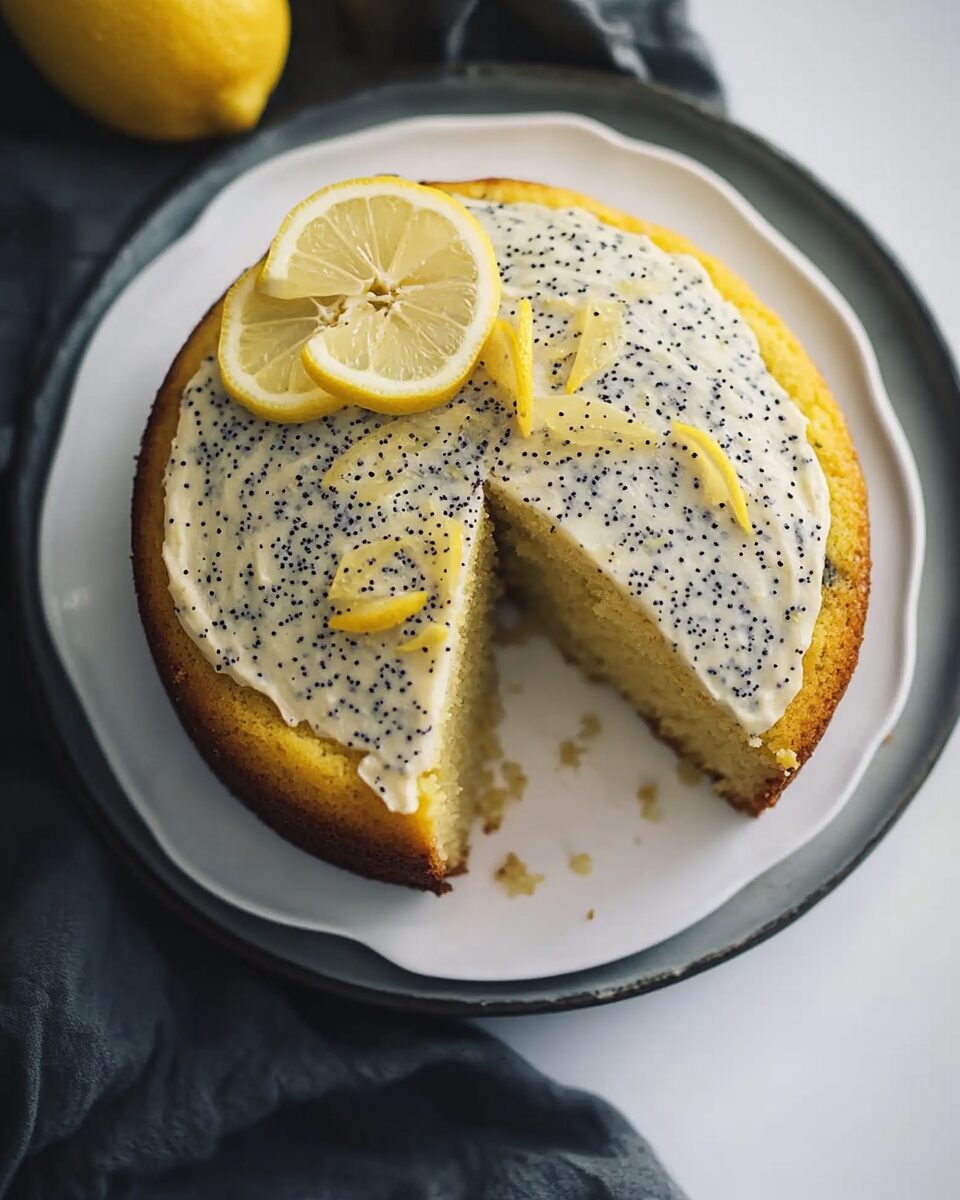 Lemon Poppy Seed Cake