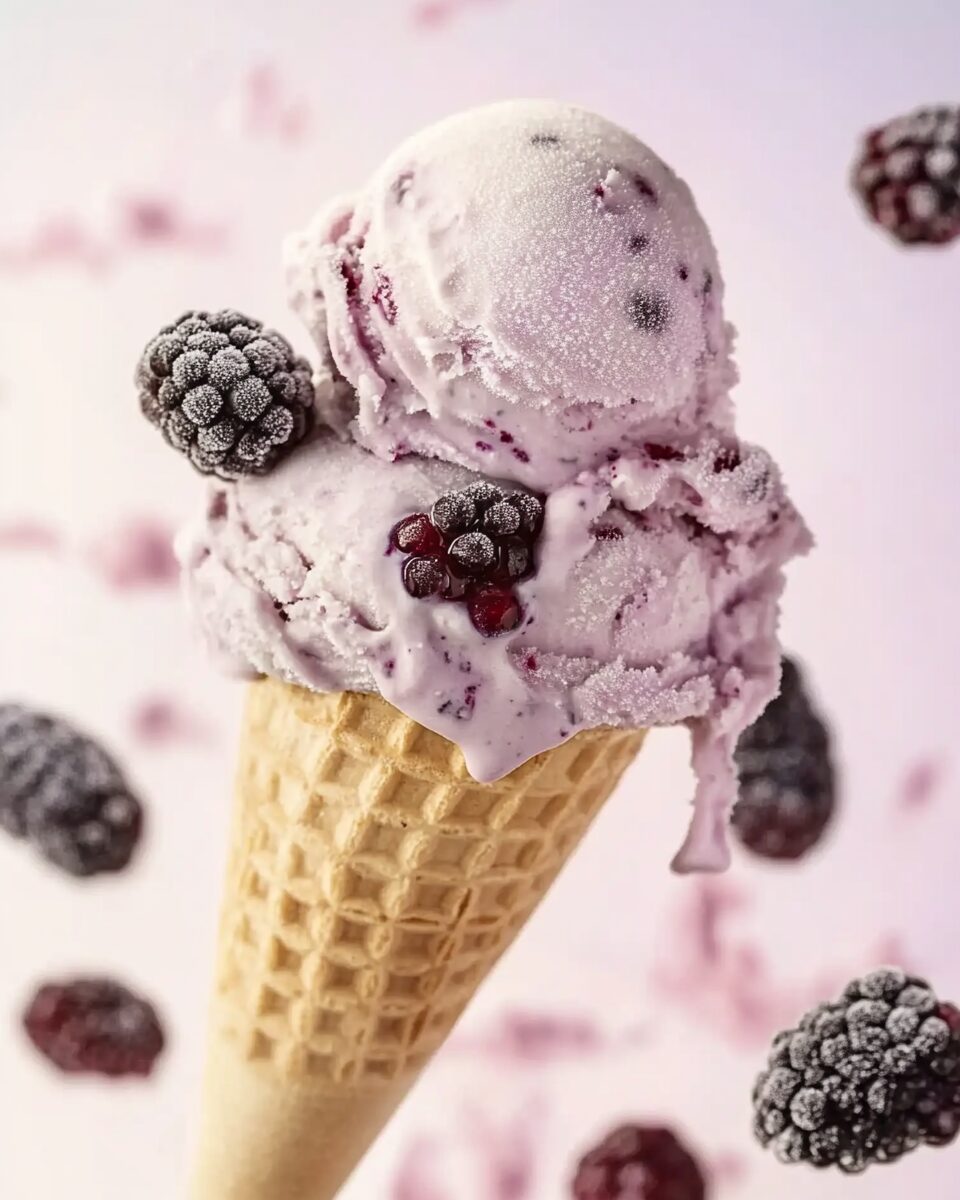 Mulberry Ice Cream 2 Mulberry Ice Cream
