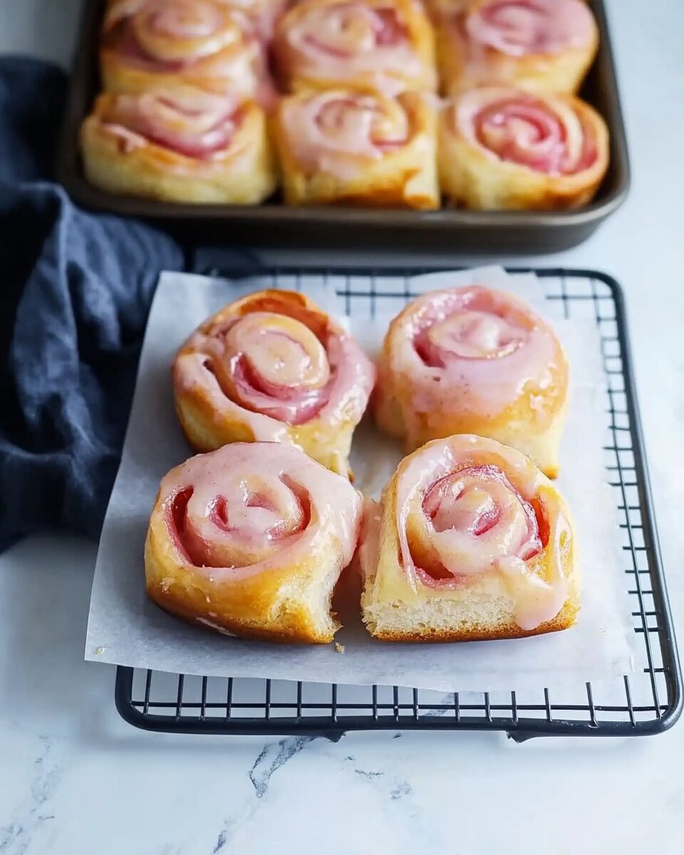 Rhubarb Rolls