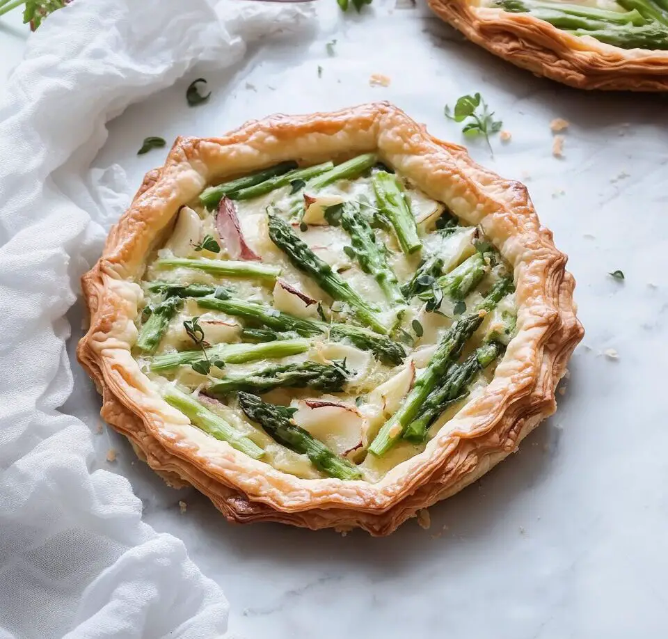 Spring Puff Pastry Tart