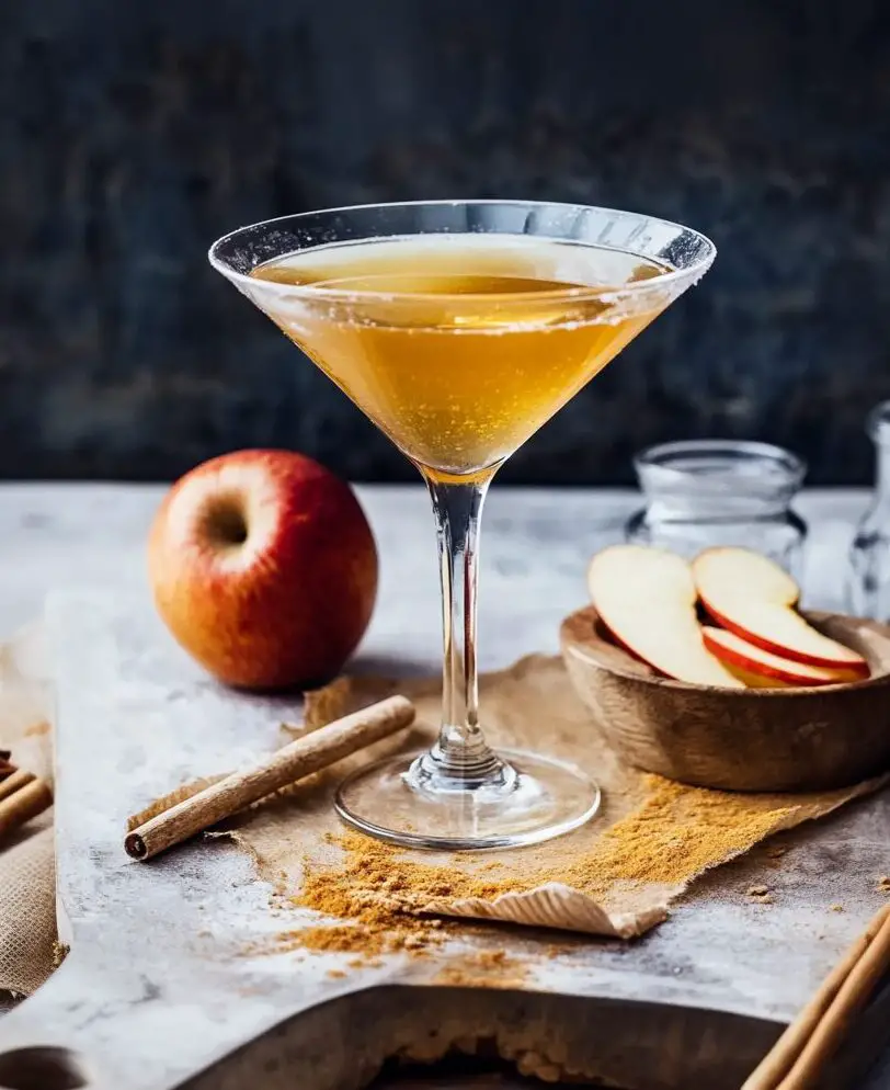 Apple Cider Martini 3 Apple Cider Martini