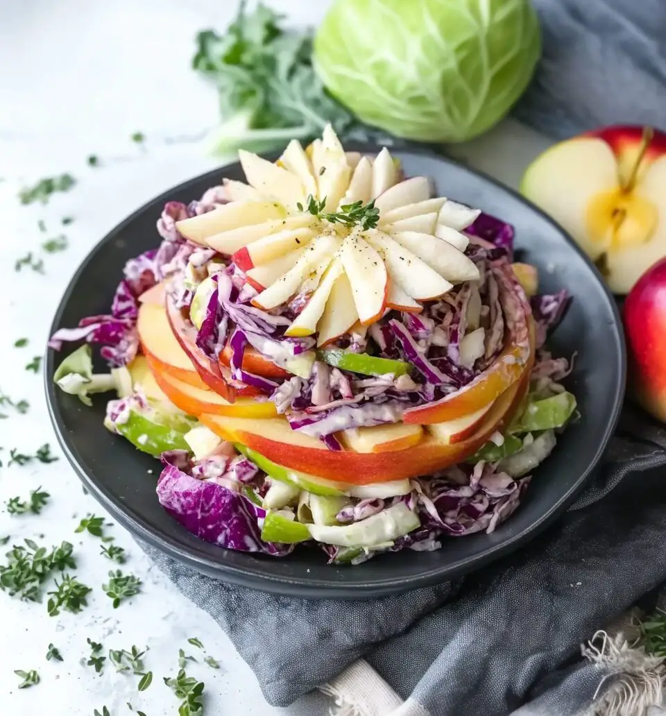 Cabbage Apple Salad