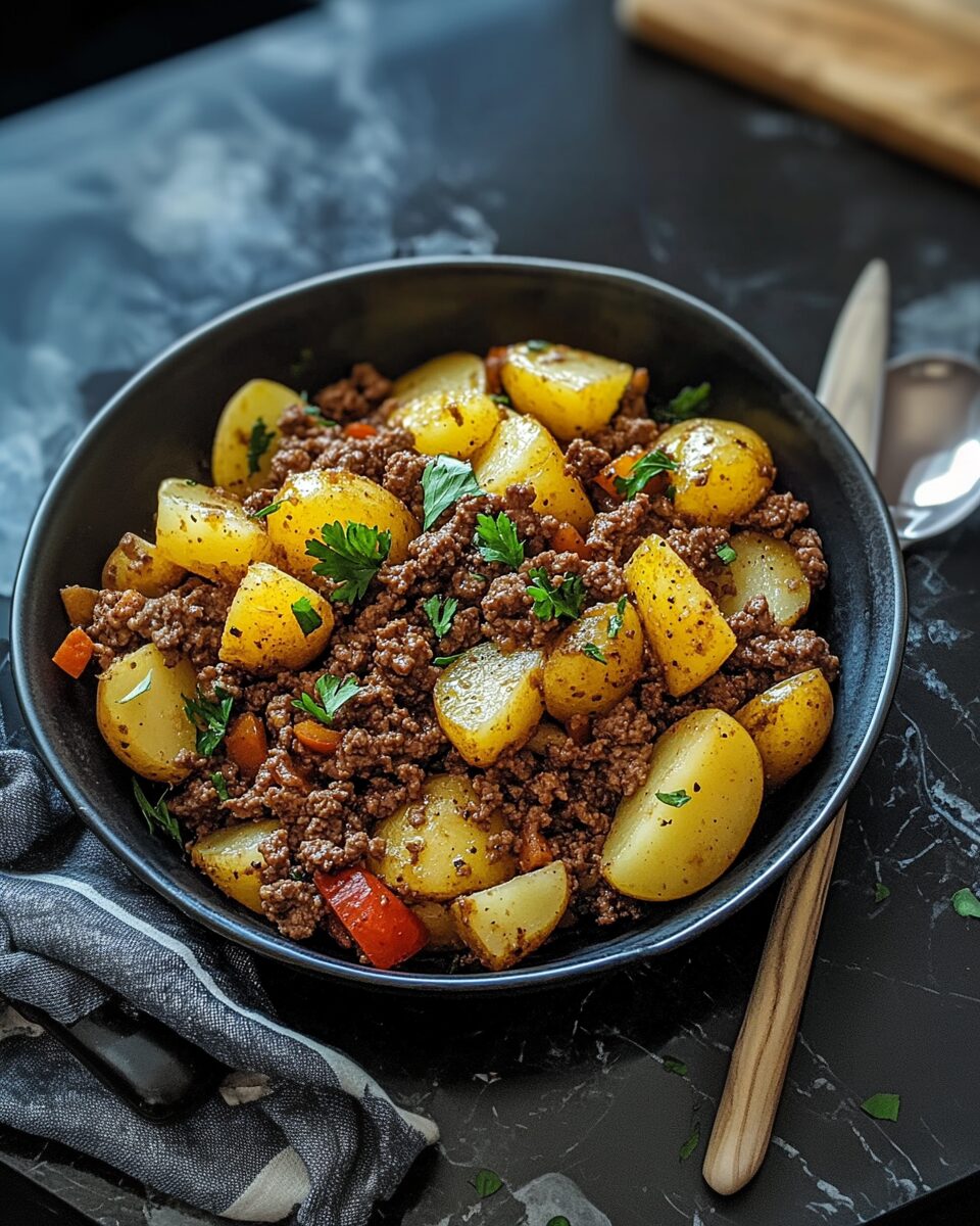 Classic Ground Beef and Potatoes
