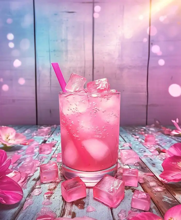 Pink Starburst Cocktail