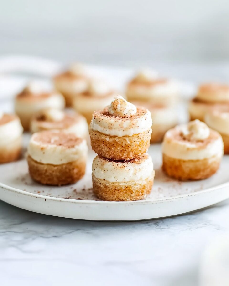 Snickerdoodle Cheesecake Bites