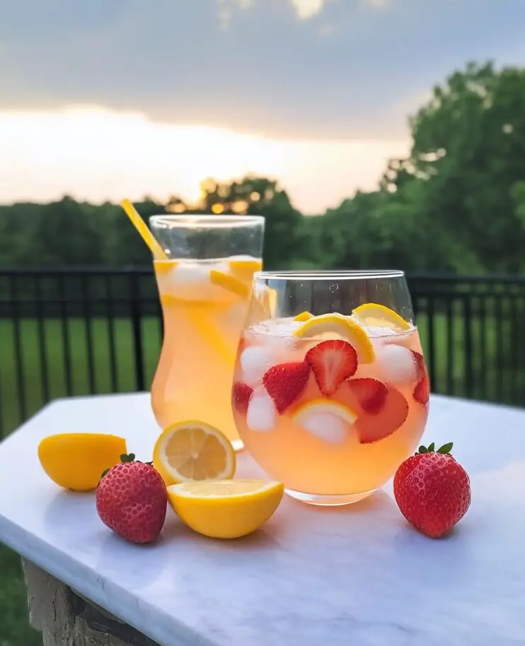 Strawberry Lemonade Moscato