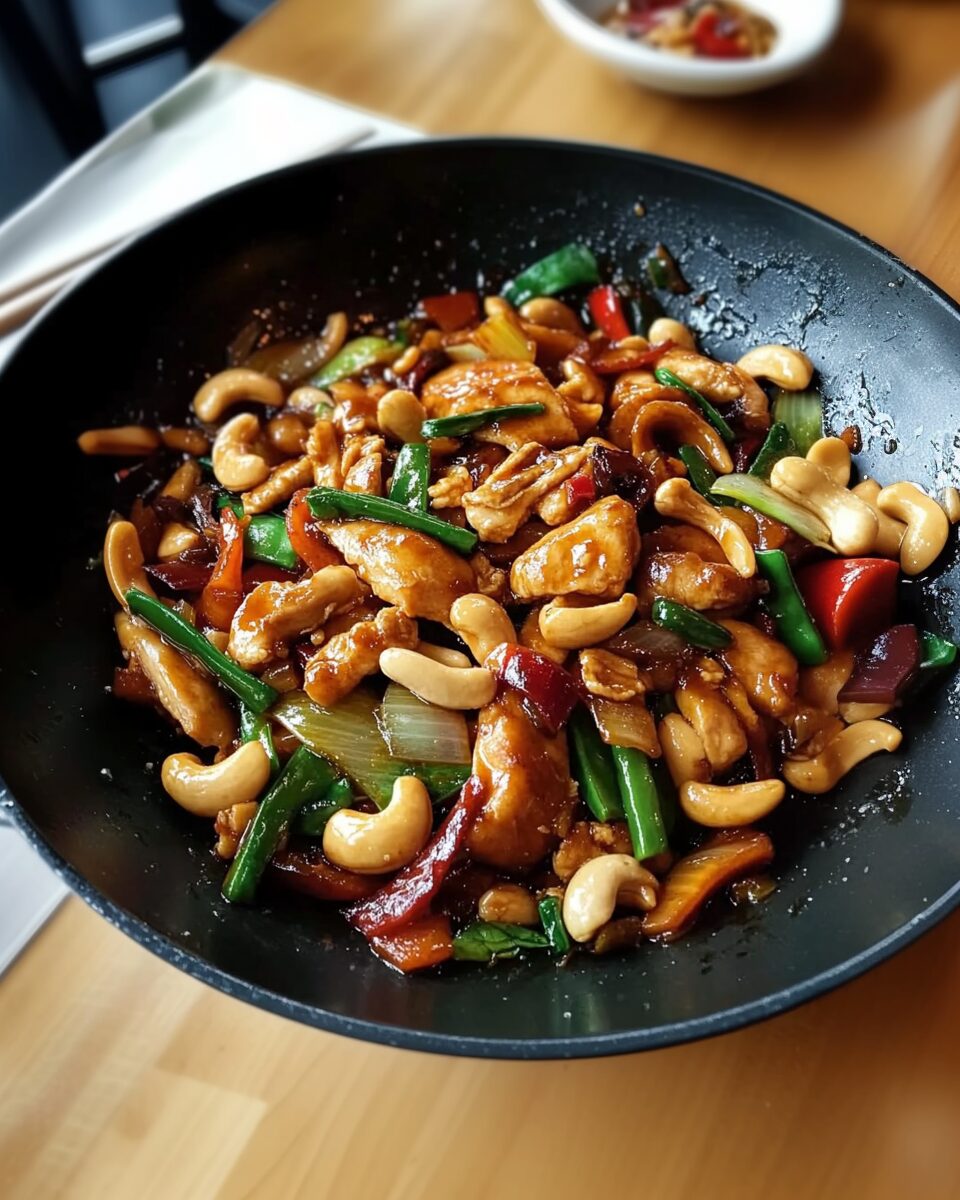Thai Cashew Chicken Stir Fry