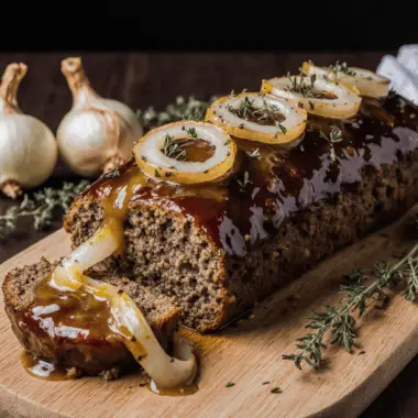 French Onion Meatloaf
