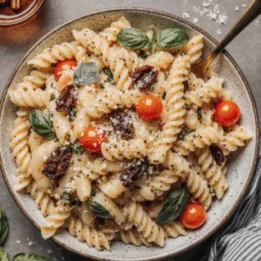 Sun-Dried Tomato Pasta Salad