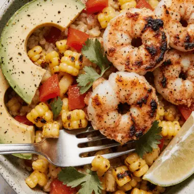 Blackened Shrimp Bowls