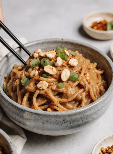Spicy Peanut Butter Ramen