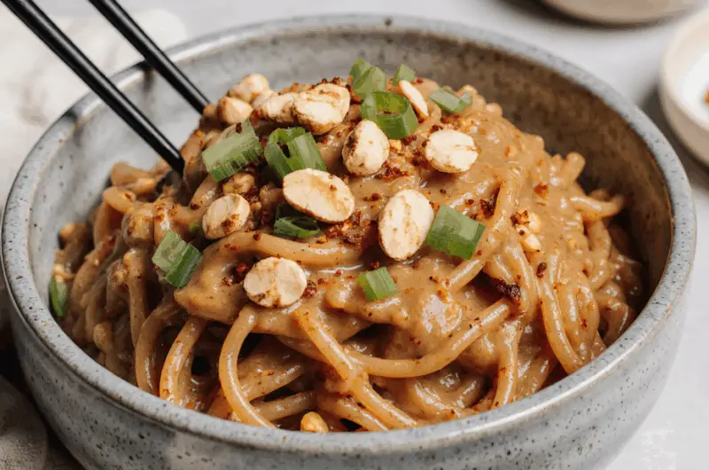 Spicy Peanut Butter Ramen