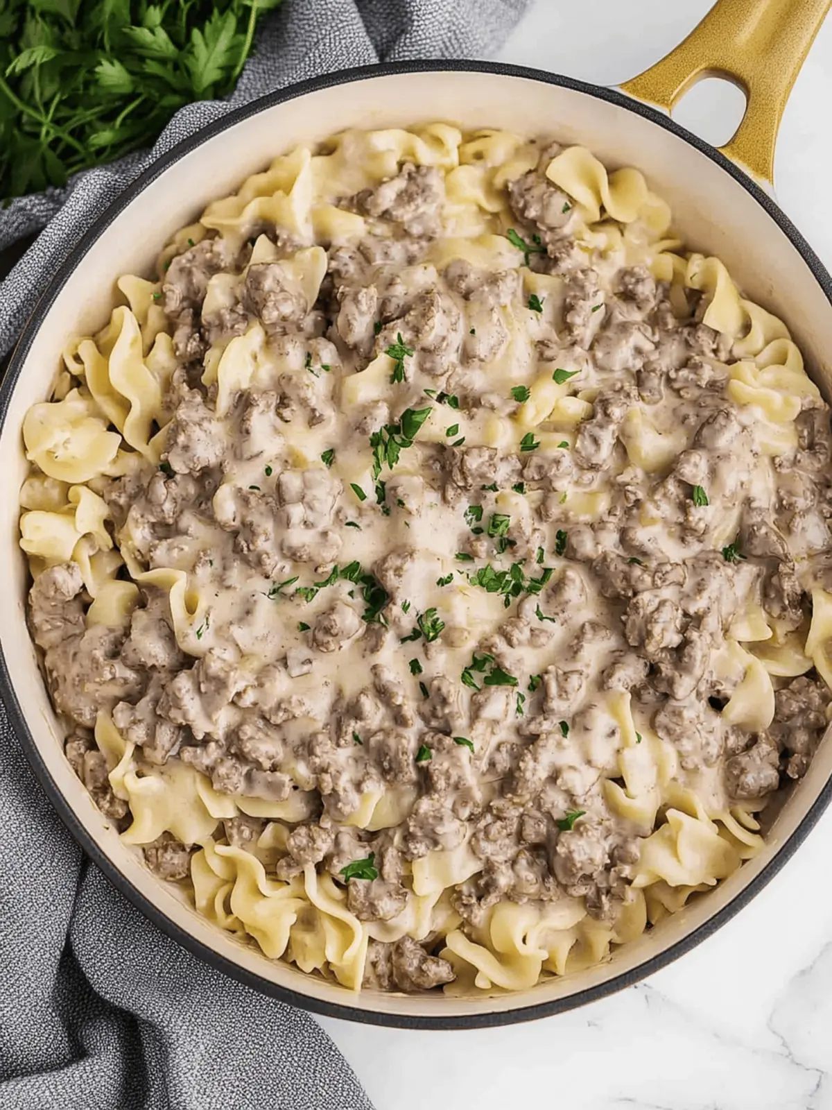 Hamburger Stroganoff
