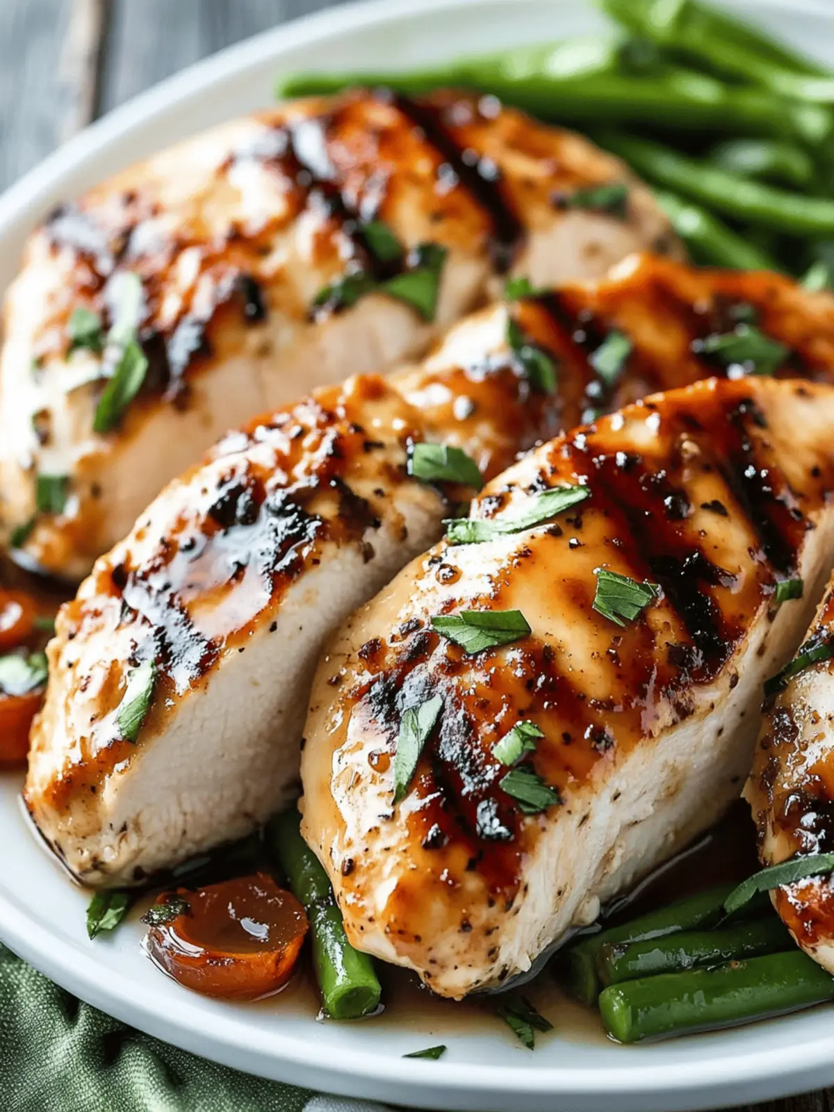 Balsamic Baked Chicken Breast