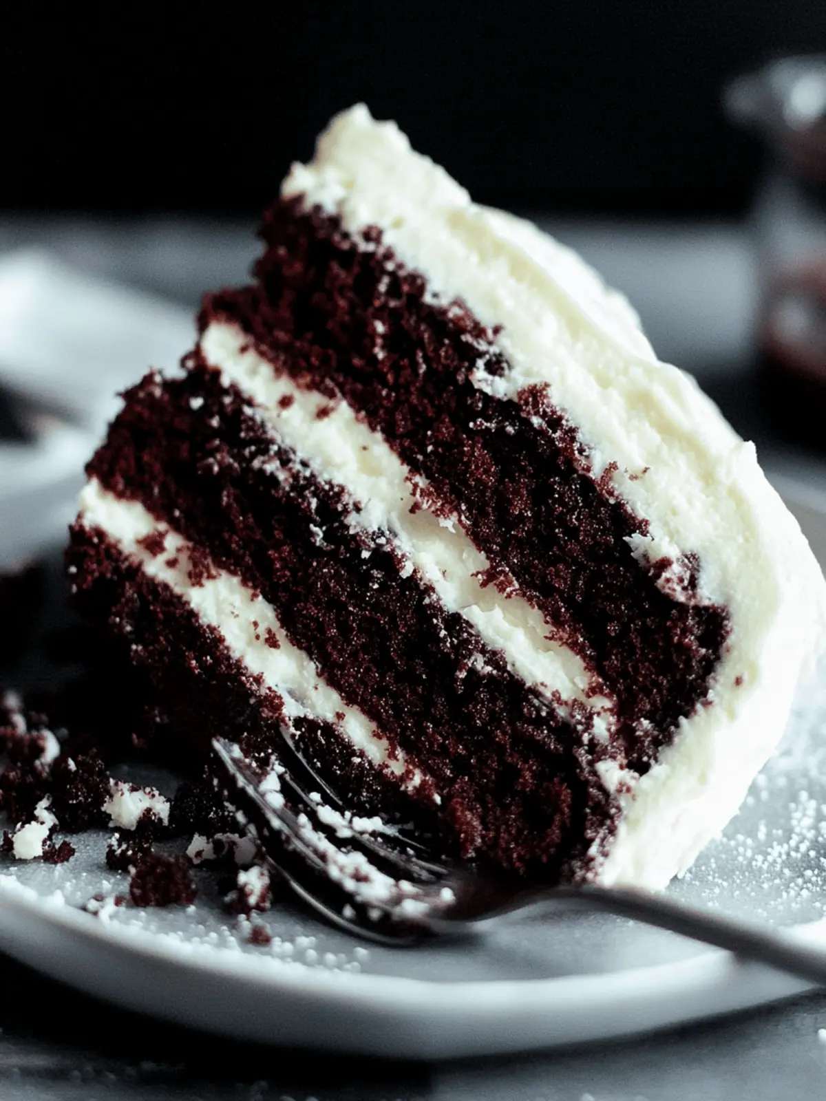 Chocolate Cake with Cream Cheese Frosting