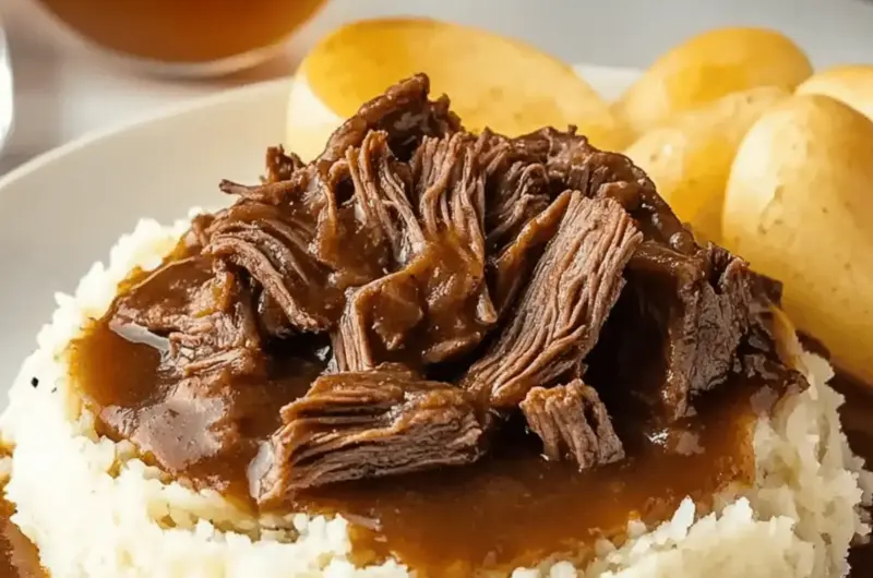 Slow Cooker Beef Manhattan