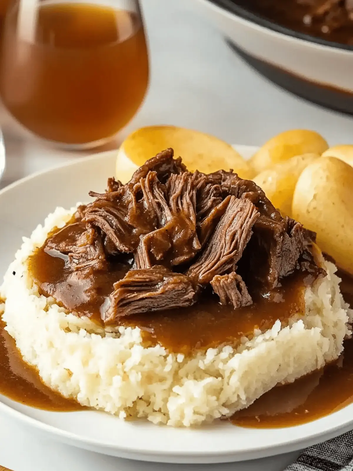 Slow Cooker Beef Manhattan