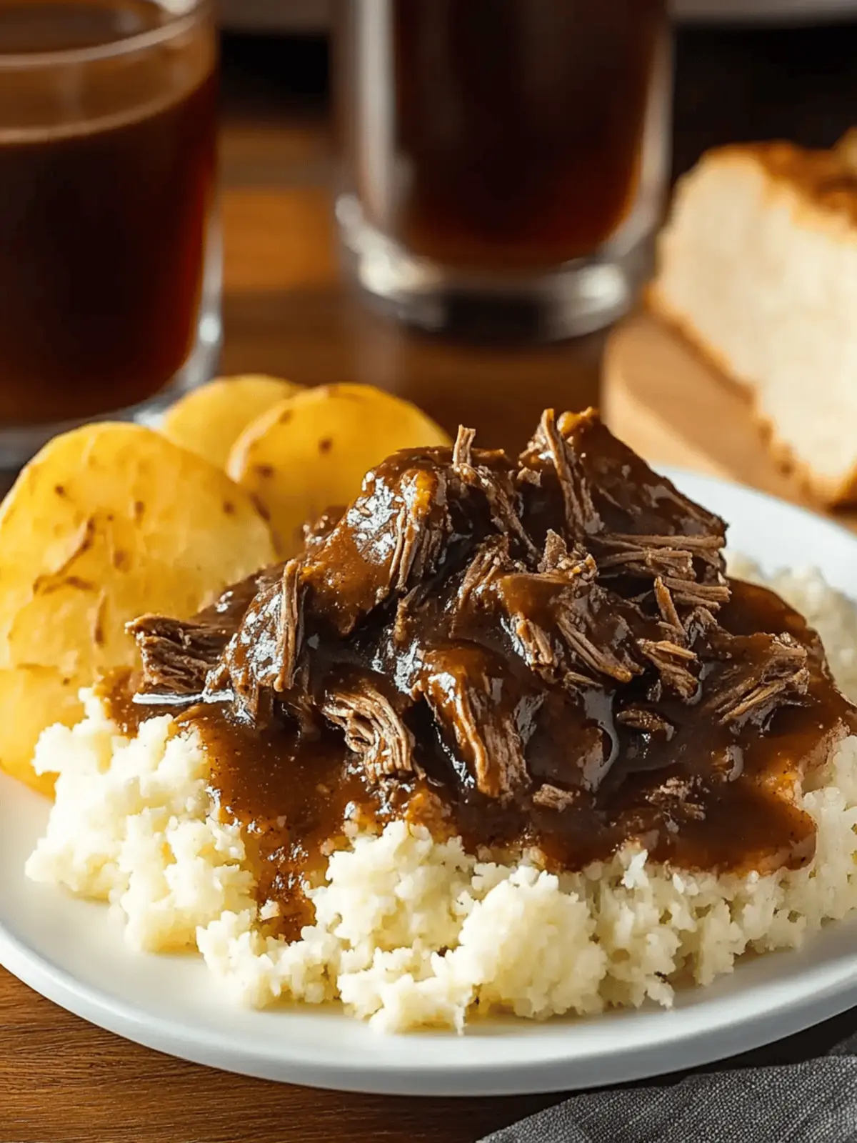 Savor the Comfort: Slow Cooker Beef Manhattan Recipe