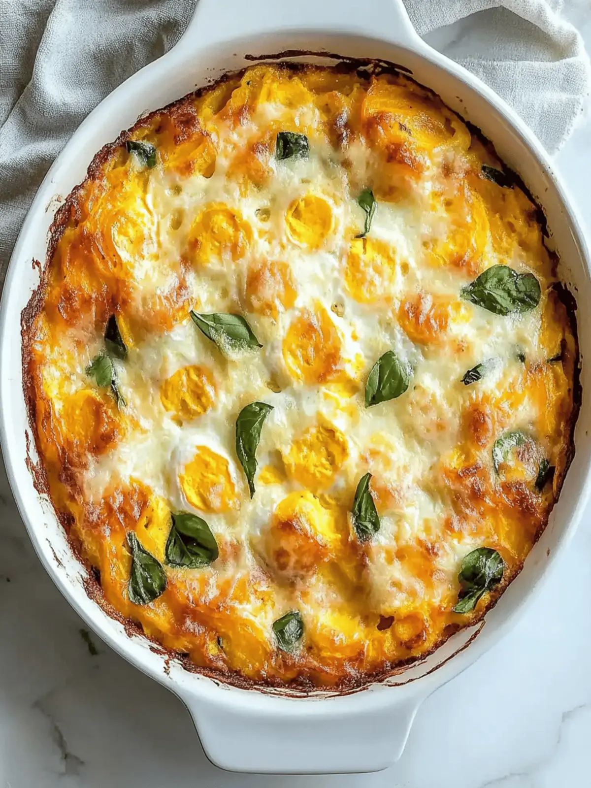 Sweet Potato Egg Casserole