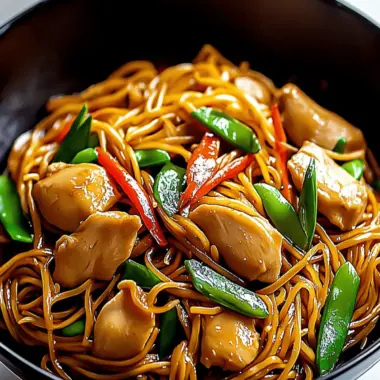 Chicken Lo Mein