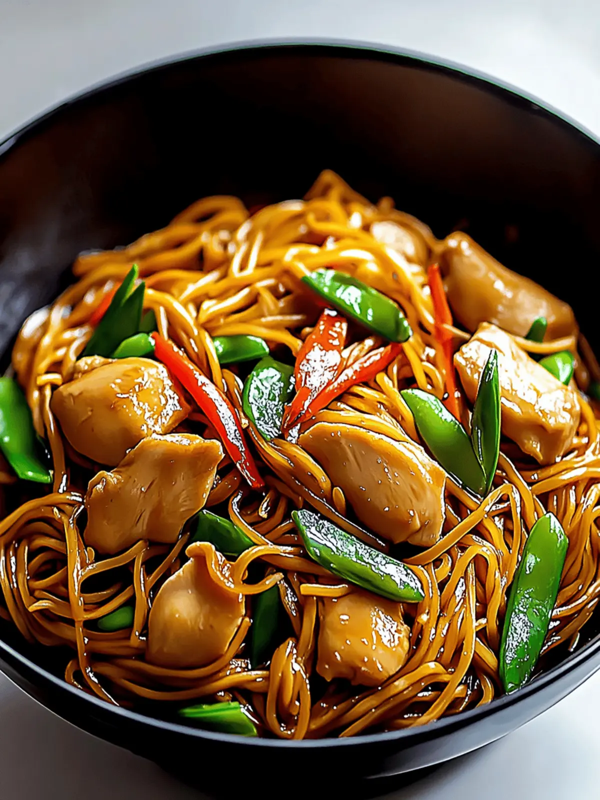 Chicken Lo Mein