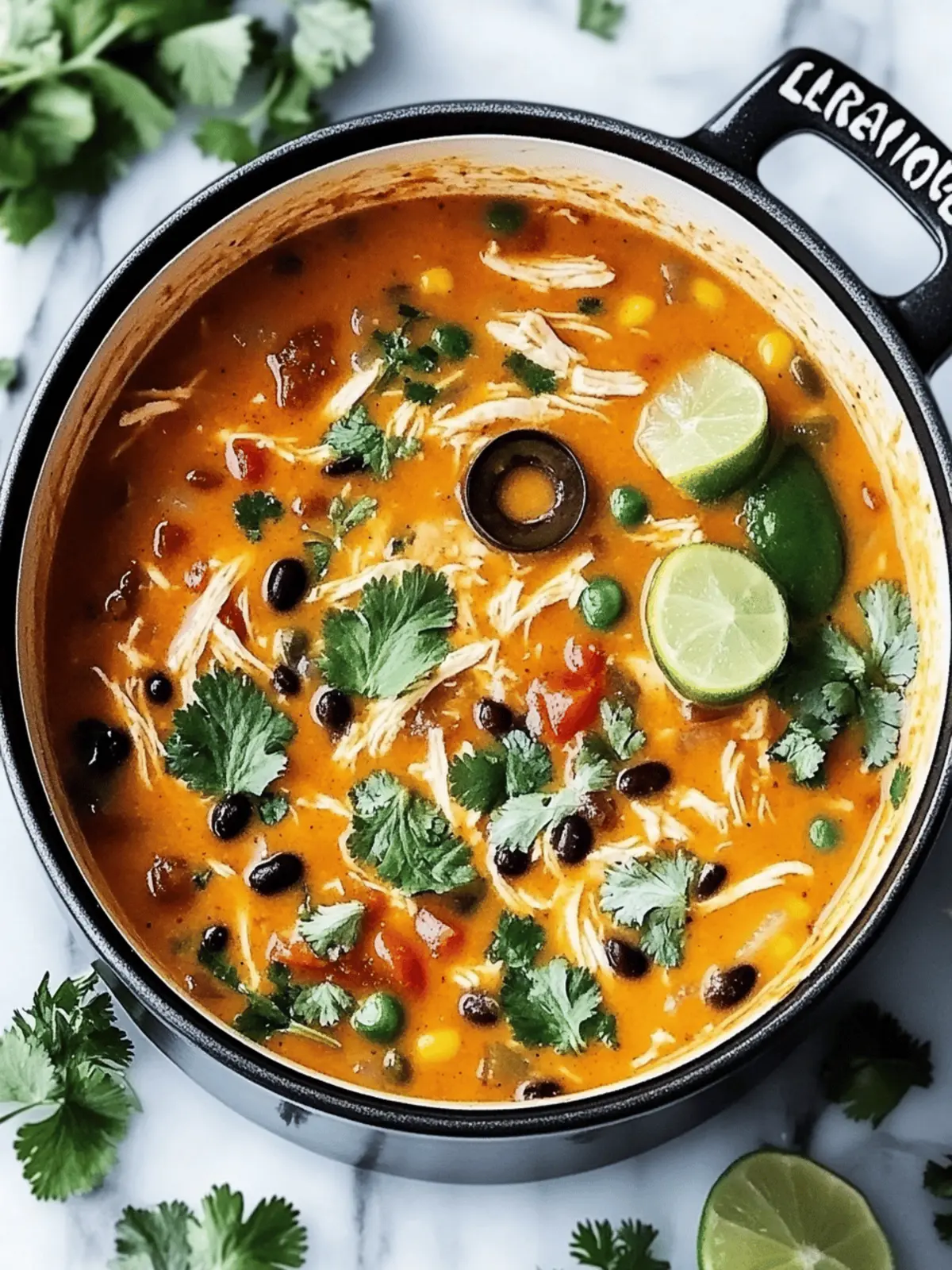 Heartwarming Chicken Enchilada Soup for Quick Comfort Meals