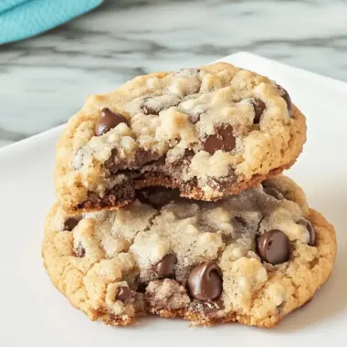 Thick and Chewy Chocolate Chip Cookies