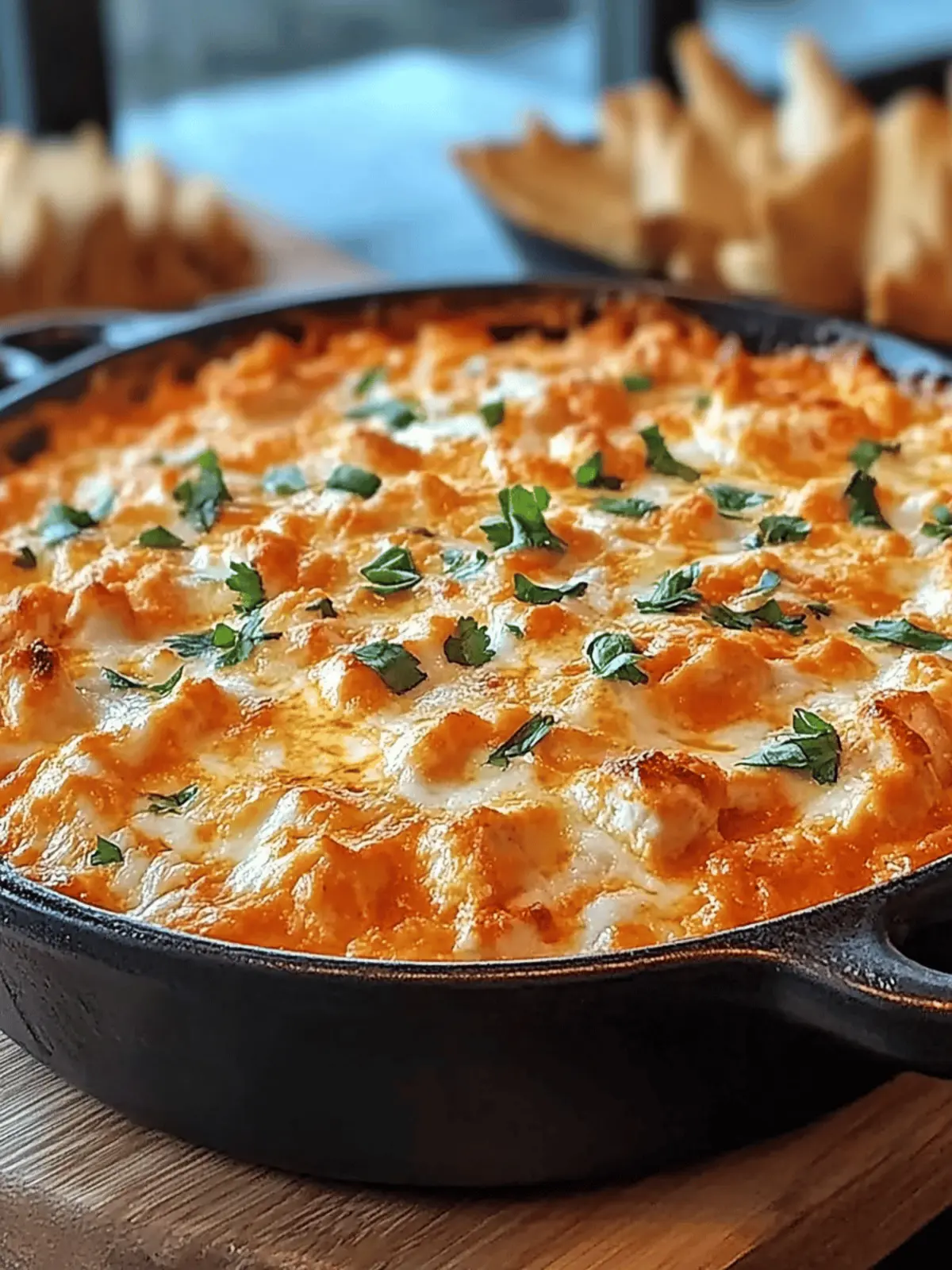 Buffalo Chicken Dip with Cream Cheese