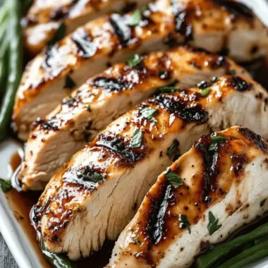 Balsamic Baked Chicken Breast