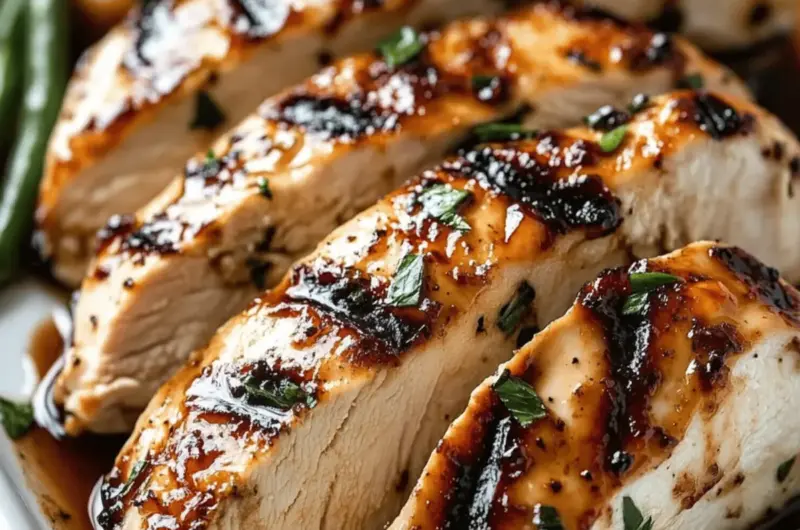 Balsamic Baked Chicken Breast