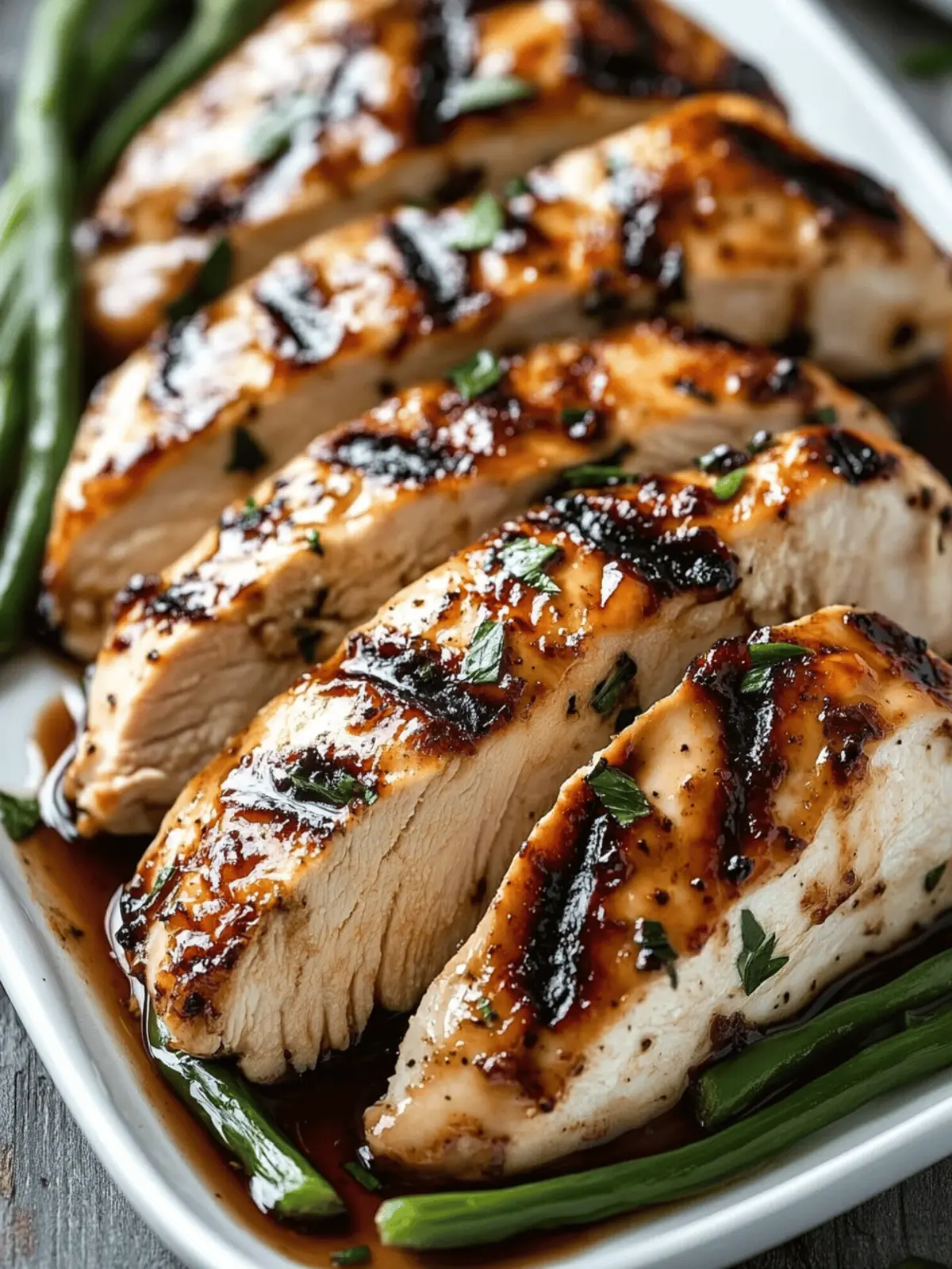 Balsamic Baked Chicken Breast